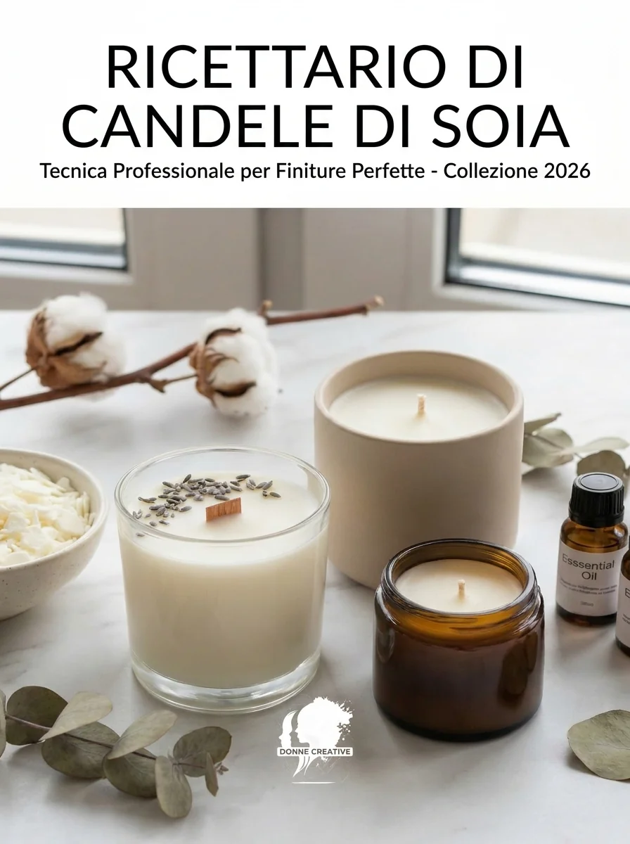 Ricettario candele in cera di soia